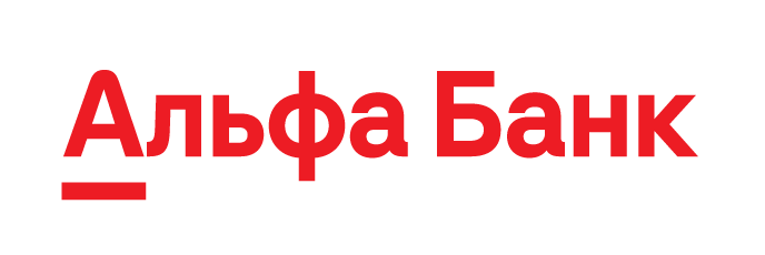 Логотип банка АО «АЛЬФА-БАНК»